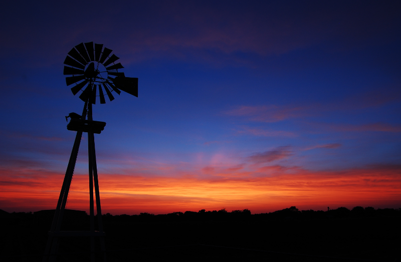 Texas At night